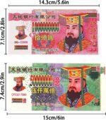 Ancestor Money Joss Paper 500 Pcs Jade Emperor Hell Bank Notes Sacrificial Offer... - Image 5