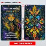 GZXINKE Love Oracle Deck, Twin Flame Tarot Cards, Mystic Love Oracle Cards for S... - Image 4