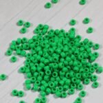 Bala&Fillic 6x9mm Green Pony Beads with Smooth Surface 1000pcs Crayon Color Craf... - Image 3