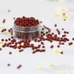 8/0 3mm Brown Colour Seed Beads Bulk 200g About 7200pcs Small Pony Seed Beads fo... - Image 3