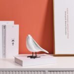 Quoowiit Bird Figurine, Modern Sculpture and Statues for Home Decor, Animal Stat... - Image 3