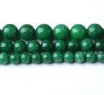 90PCS 4MM Dry Green Jasper Stone Beads Natural Gemstone Bead Crystal Healing Ene... - Image 3