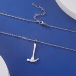 EUEAVAN Punk Hammer Necklace Pendant Wrench Tool Inspirational Movie Jewelry Gif... - Image 6