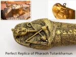EASCHEER Egyptian Pharaoh Sarcophagus Coffin w/Mummy Figurine 2PCS Decorations S... - Image 4