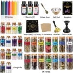 Cikuco Witchcraft Supplies Kit for Witch Spells,61PCS Witch Stuff,Wiccan Supplie... - Image 3