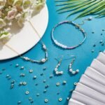 PH PandaHall 160pcs Golden Spacer Beads - 8 Styles, 14K & 18K Gold Disc, Heishi,... - Image 3