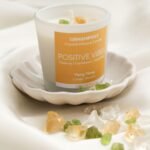 Ylang Ylang Manifestation Candle with Positive Energy Crystals Soy Candles for H... - Image 3