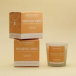 Ylang Ylang Manifestation Candle with Positive Energy Crystals Soy Candles for H... - Image 4