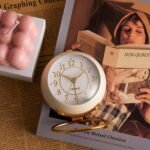 Metal Desk Clock, Retro Bedroom Table Vintage Analog Alarm Clock, Silent Non-Tic... - Image 3