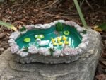 GlitZGlam Duck Pond -Mother and Ducklings! and Fairy and Garden Gnome Tree - Enc... - Image 3