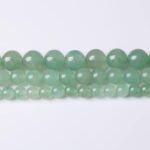 48PCS 8MM Natural Green Aventurine Stone Beads Energy Healing Beads for DIY Jewe... - Image 3