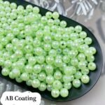 300pcs Pearl Beads for Crafts 8mm AB Colors Round Loose Pearl Beads for Necklace... - Image 5
