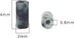 Natural African Turquoise Tube Beads Cylinder 2x4mm 38cm/Strand Stone Beads for ... - Image 3