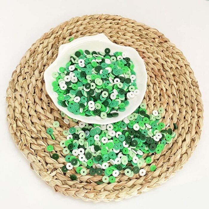 3000 Pieces Clay Beads Flat Round Heishi Vinyl Beads Polymer Spacer Beads for Je... - Image 4