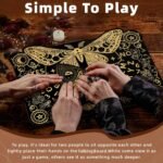 Butterfly Talking Board, Wooden Spirit Board Game for Ghost Hunting, for 2 or Mo... - Image 3