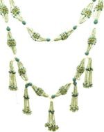 Chango Orula Mazo - Green Beaded Necklace for Adults, Unisex - Image 3