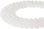 45pcs 8mm White Chalcedony Beads Natural Gemstone Beads Round Loose Beads for Je... - Image 4