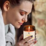 Lilac Blossoms Scented Candles,7oz Hand-Poured Home Fragrance,Long-Lasting Flora... - Image 6