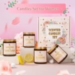 Lilac Blossoms Scented Candles,7oz Hand-Poured Home Fragrance,Long-Lasting Flora... - Image 7