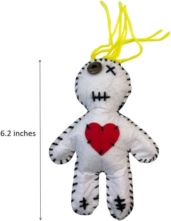 6.2" Handmade Peace & Harmony Puppet Voodoo Doll for Happy Couple/Marriage Commu... - Image 3