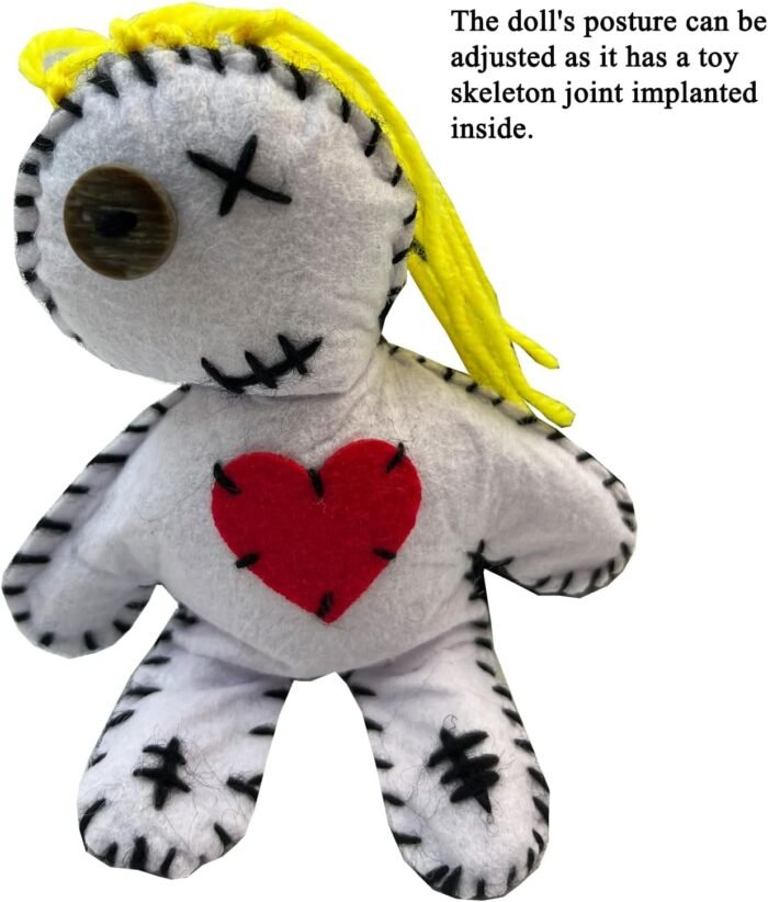 6.2" Handmade Peace & Harmony Puppet Voodoo Doll for Happy Couple/Marriage Commu... - Image 5