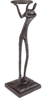 Danya B. "Weight of The World Cast Iron Male Figure Candle Holder - Decorative C... - Image 5