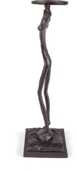 Danya B. "Weight of The World Cast Iron Male Figure Candle Holder - Decorative C... - Image 6