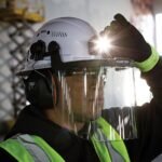 Klein Tools 60528 Full-Brim Hard Hat Face Shield, Clear, Impact-Rated, Anti-Fog,... - Image 4