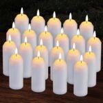 20Pack 15H+ Emergency Candles Long Burning Survival [18H+ Inside Candle Lanterns... - Image 2