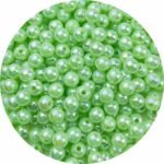 300pcs Pearl Beads for Crafts 8mm AB Colors Round Loose Pearl Beads for Necklace... - Image 2