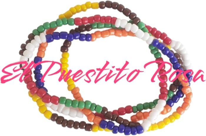 8 Collares de Santeria Siete Potencias Africanas, Elegua, Chango, Obatala, Yemay... - Image 2