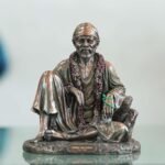 Arohi_digitalart India Lord Sai Baba Idol Bronze Sainatha Sri Sai Om Sairam Stat... - Image 2