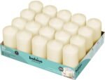 BOLSIUS Ivory Pillar Candles - 20 Pack 2x4 inch Pillar Candle Set - 20 Hours Dri... - Image 2
