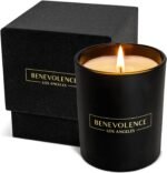 Benevolence LA Oud Wood Scented Candle | Soy Candles, Black Candle for Home | Gi... - Image 2