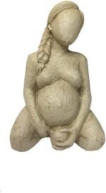 Birthing Woman Statue, Mother Pregnant Childbirth Figure, Great Mother Goddess G... - Image 2
