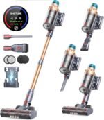 Cordless Vacuum Cleaner, 550W 45KPA 60 Mins Runtime Self-Standing Vacuum Cleaner... - Image 2