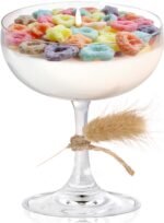Cute Martini Vanilla Candles Gifts for Women, Cereal Scented Candles Unique Gift... - Image 2