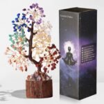 DUQGUHO 7 Chakra Tree of Life Crystal Tree for Positive Energy Healing Crystals ... - Image 2