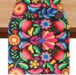 Dia De Los Muertos Ofrenda, Day of The Dead Decoration, Mexican Table Runner 72 ... - Image 2