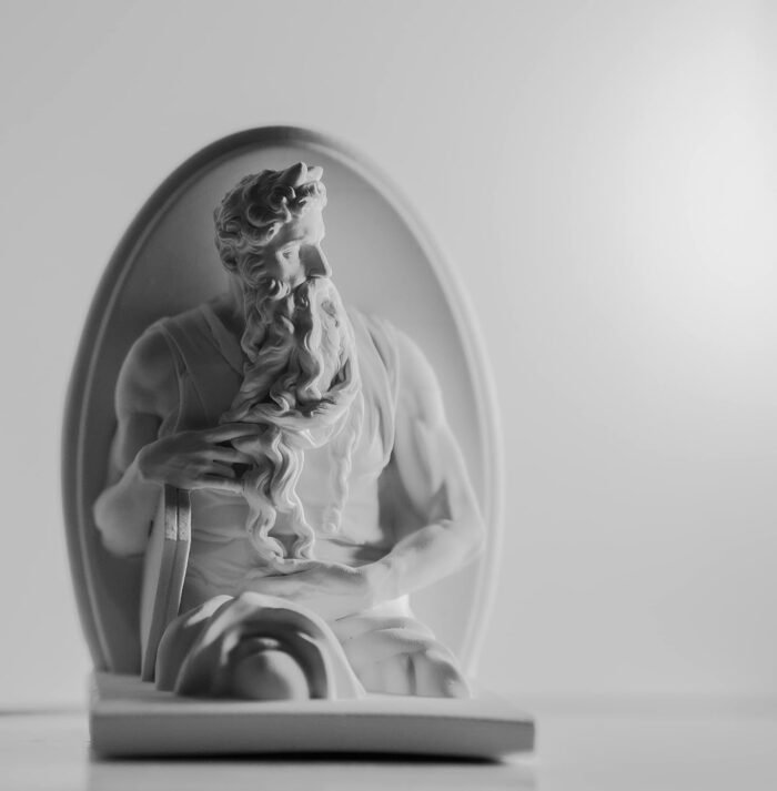 EASCHEER Moses Statues Figurines,4.33 Inch Michelangelo Greek Statue,Greek Statu... - Image 2