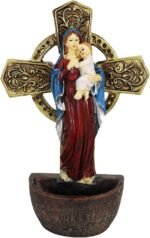 Ebros Gift Virgin Mother Mary Madonna Our Lady of Grace with Child Jesus Wall Mo... - Image 2