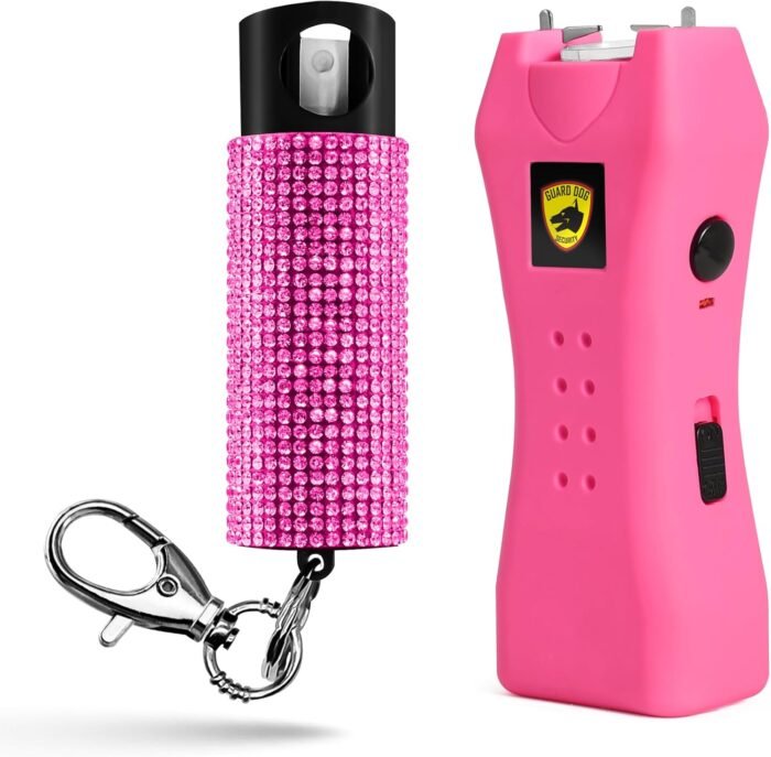 Guard Dog Security Pepper Spray and Stun Gun Flashlight, Rechargeable, Self-Defe... - Image 2