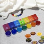 Hem 7 Chakra Tealight Candles – Hand-Poured Scented Candles for Chakra Healing &... - Image 2