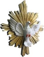 Holy Spirit Resin Statue - 10" Caholic Figurine, Wall Home Decor | Estatua Espir... - Image 2