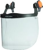 Klein Tools 60528 Full-Brim Hard Hat Face Shield, Clear, Impact-Rated, Anti-Fog,... - Image 2