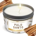 Long Lasting Palo Santo Scented Smudge Candle | 6 Oz - 35 Hour Burn | Soy Wax Ar... - Image 2