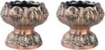 Lotus Flower Votive Tealight Holder, Buddhist Tealight Candle Holder - Tibetan B... - Image 2