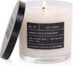 Lulu Candles | Jasmine, Oud & Sandalwood | Luxury Scented Soy Jar Candle | Hand ... - Image 2