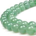 MJDCB Natural Stone Beads Green Aventurine Round Loose Beads for Jewelry Making ... - Image 2