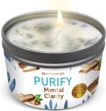 Magnificent 101 Long Lasting Aromatherapy Candle for Mental Clarity & Purity | 6... - Image 2